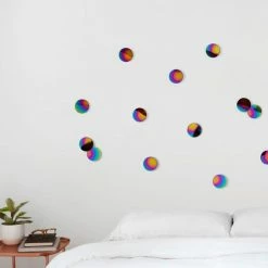 Umbra Wanddekoration Confetti Dots Rainbow