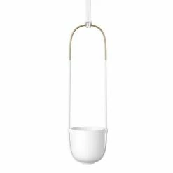Umbra Bolo Hanging Planter White