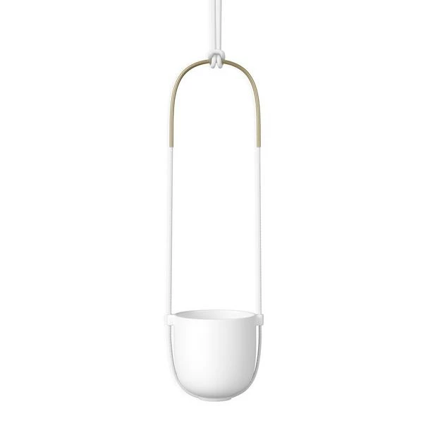 Umbra Bolo Hanging Planter White 4 Umbra Bolo Hanging Planter White