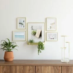 Umbra Matinee Photo Display Brass 7 Umbra Matinee Photo Display Brass