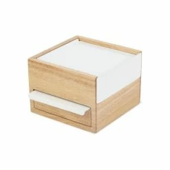 Umbra Schmuckkasten Mini Stowit Naturholz Weiss