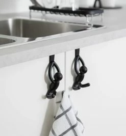 Umbra Buddy Cabinet Hooks Black