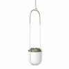 Umbra Bolo Hanging Planter White 2 Umbra Bolo Hanging Planter White