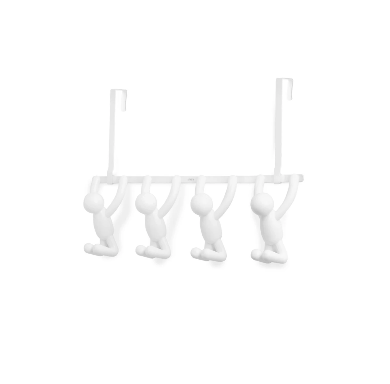 Umbra White Buddy Over The Door or Wall 4 Hook 3 Umbra White Buddy Over The Door or Wall 4 Hook