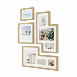 Umbra Mingle Set of 4 Multi Picture Wall Frames Natural 15 Umbra Mingle Set of 4 Multi Picture Wall Frames Natural