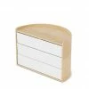 Umbra White & Natural Moona Jewellery/Storage Box 2 Umbra White & Natural Moona Jewellery/Storage Box