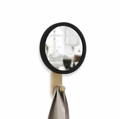 Umbra Hub Mirror Wall Hook in Natural and Black 9 Umbra Hub Mirror Wall Hook in Natural and Black