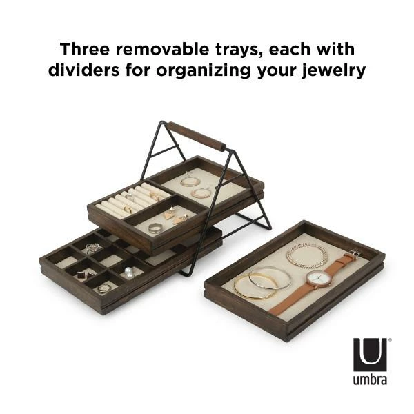 Umbra Terrace Jewellery Tray 5 Umbra Terrace Jewellery Tray
