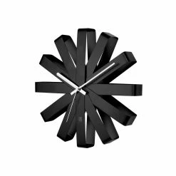 Umbra Black Ribbon Wall Clock