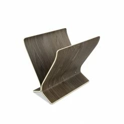 Umbra Walnut Arling Magazine Rack/Record Holder