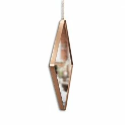 Umbra Set of 3 Copper Dima Wall Mirrors