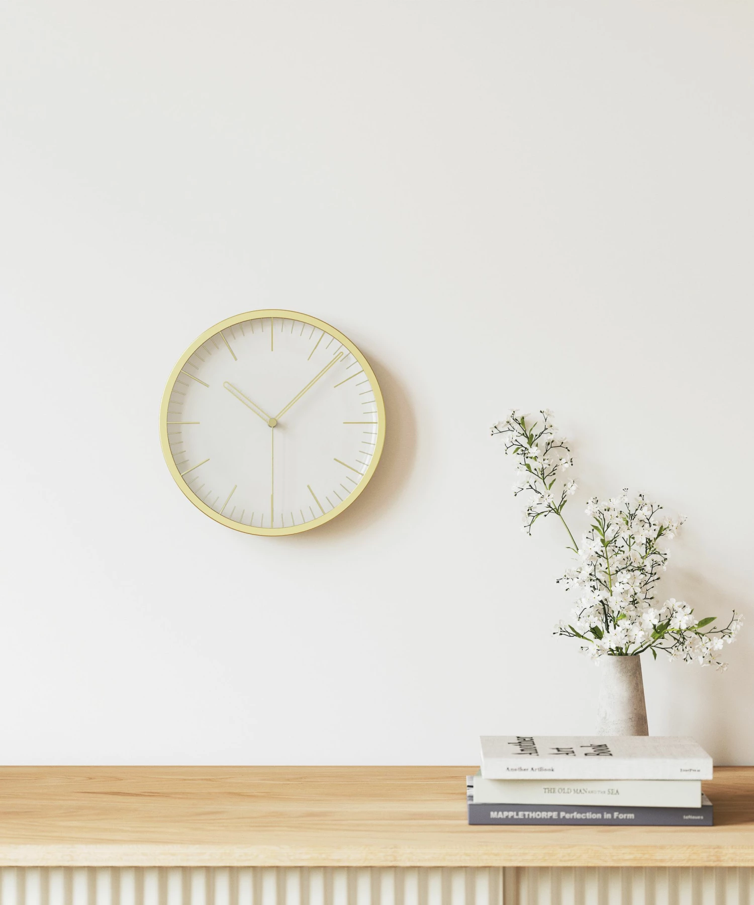 Umbra Infinity Matt Brass Wall/Mantle Clock 5 Umbra Infinity Matt Brass Wall/Mantle Clock