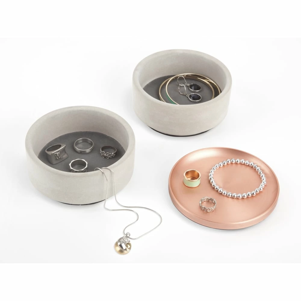 Umbra Concrete & Copper Tesora Jewellery Box 6 Umbra Concrete & Copper Tesora Jewellery Box