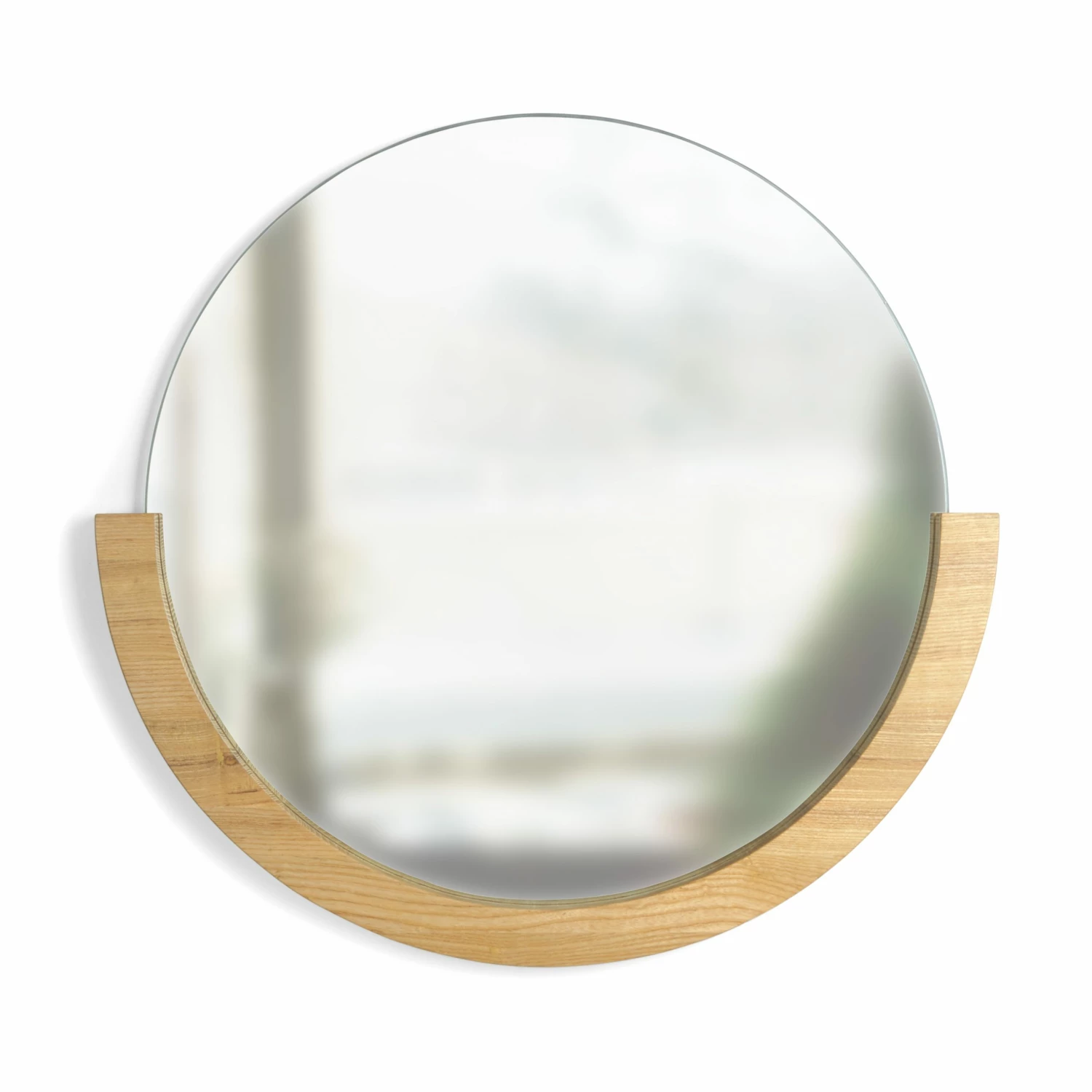 Umbra Natural Mira Wall Mirror 3 Umbra Natural Mira Wall Mirror