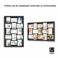 Umbra Black Pixie Multi Photo Wall Frame