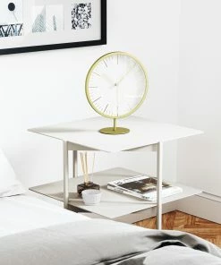 Umbra Infinity Matt Brass Wall/Mantle Clock 11 Umbra Infinity Matt Brass Wall/Mantle Clock