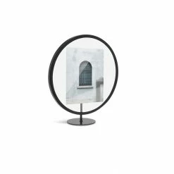 Umbra Infinity Round Black Picture Frame 5" x 7" 7 Umbra Infinity Round Black Picture Frame 5