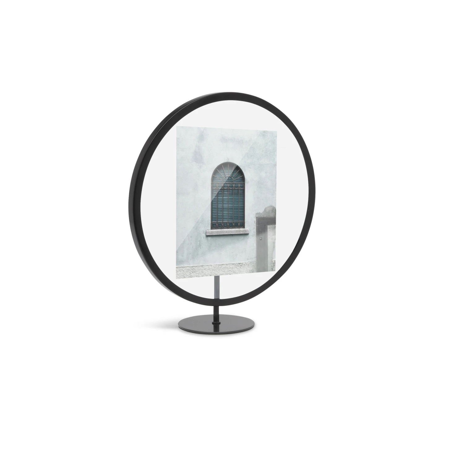Umbra Infinity Round Black Picture Frame 5" x 7" 4 Umbra Infinity Round Black Picture Frame 5" x 7"