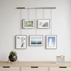 Umbra Set of 5 Chrome Exhibit Hanging Photo Frames 8 Umbra Set of 5 Chrome Exhibit Hanging Photo Frames