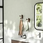 Umbra Woody Wall Hook Black Natural