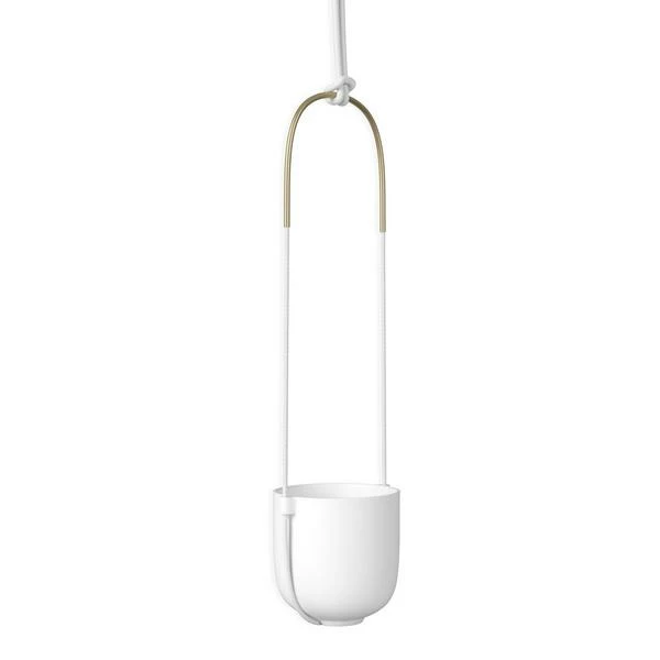 Umbra Bolo Hanging Planter White 5 Umbra Bolo Hanging Planter White