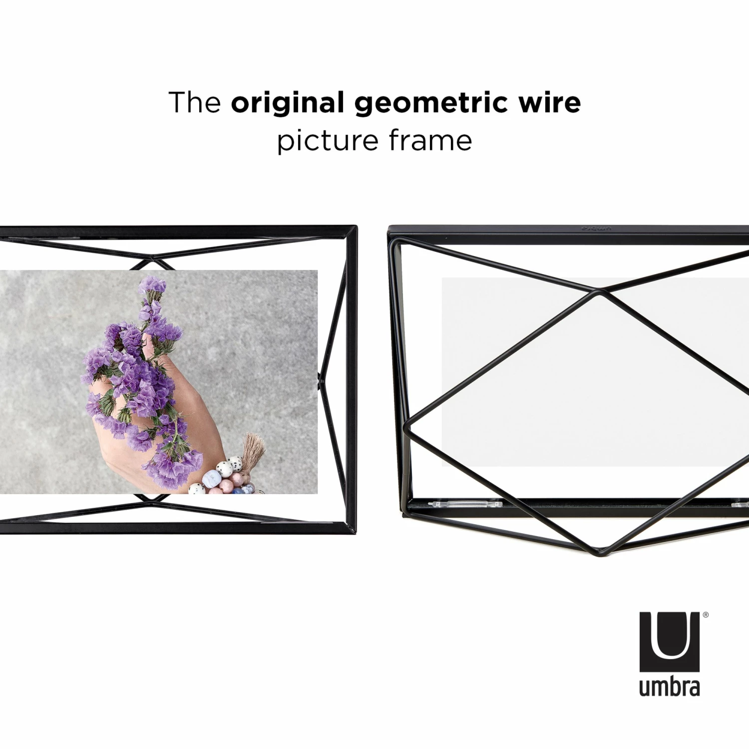 Umbra 4 x 6 Black Prisma Photo Frame 6 Umbra 4 x 6 Black Prisma Photo Frame