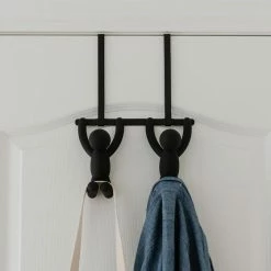 Umbra Buddy Over The Door Black 2 Hook