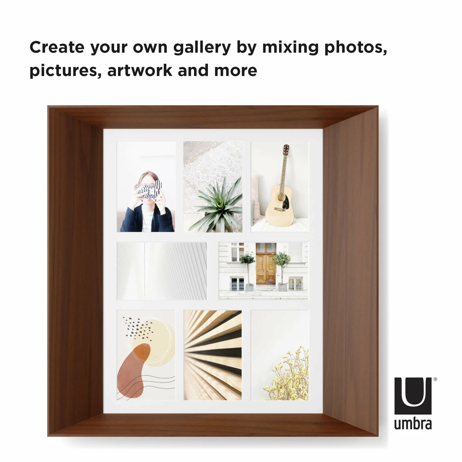 Umbra Lookout Wall Multi-Picture Display Frame 8 Umbra Lookout Wall Multi-Picture Display Frame