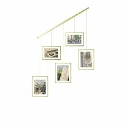 Umbra Brass Exhibit Adjustable Multi Photo Display Frame 9 Umbra Brass Exhibit Adjustable Multi Photo Display Frame