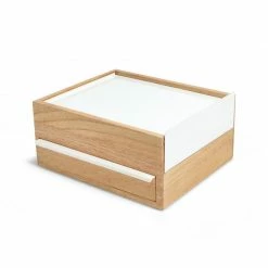 Umbra White Natural Stowit Storage Box 9 Umbra White Natural Stowit Storage Box
