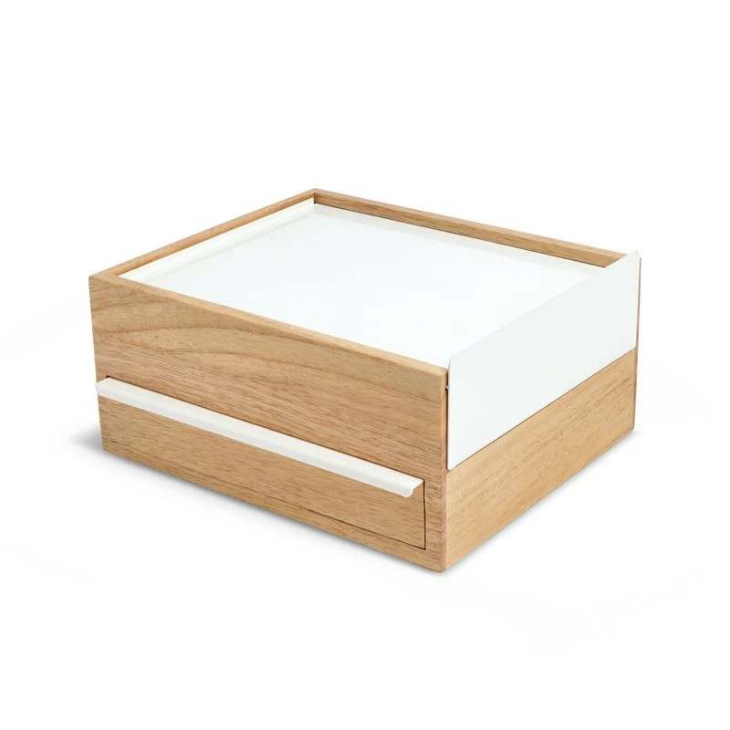 Umbra White Natural Stowit Storage Box 6 Umbra White Natural Stowit Storage Box