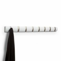 Umbra White Flip 5 Coat Hook