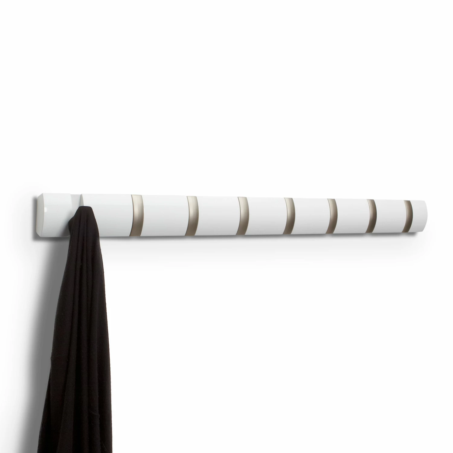 Umbra White Flip 5 Coat Hook 3 Umbra White Flip 5 Coat Hook