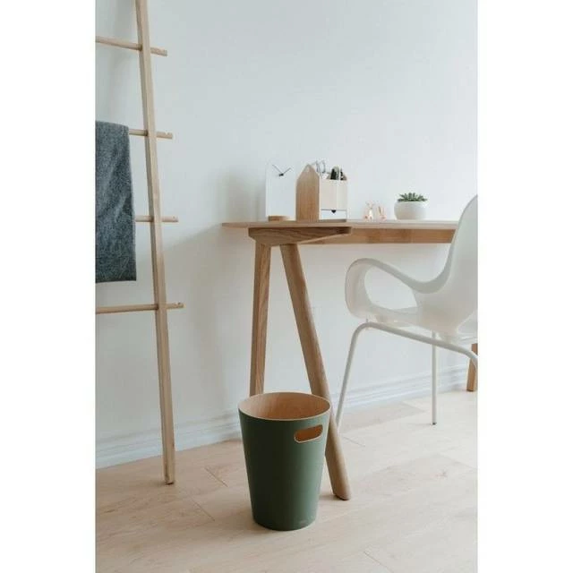 Umbra Corbeille À Papier Woodrow Coloris Sapin 4 Umbra Corbeille À Papier Woodrow Coloris Sapin