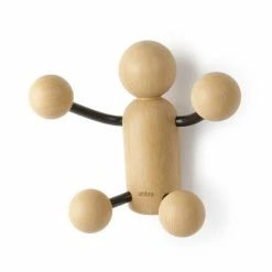 Umbra Patère Woody Noir/Naturel 17 Umbra Patère Woody Noir/Naturel