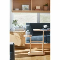 Umbra Natural Beech Wood Swivo Side Table 7 Umbra Natural Beech Wood Swivo Side Table