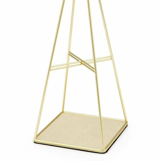 Umbra Schmuckstander Prisma Goldfarben Matt 3 Umbra Schmuckstander Prisma Goldfarben Matt
