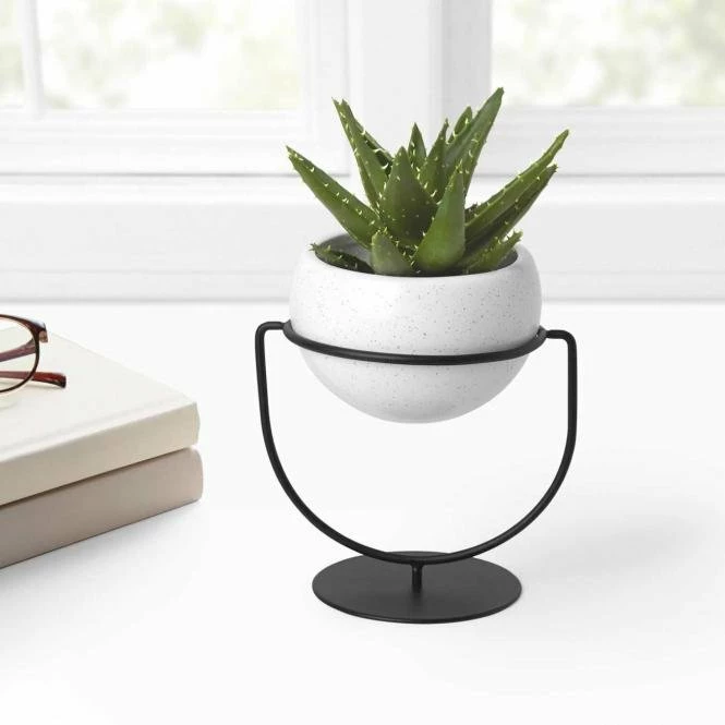 Umbra Blumentopf Nesta Weiss 3 Umbra Blumentopf Nesta Weiss