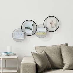 Umbra Infinity Round Chrome Picture Frame 4x6" 11 Umbra Infinity Round Chrome Picture Frame 4x6