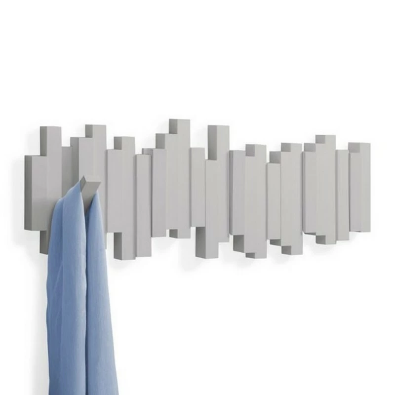 Umbra Grey 5 Sticks Hanger 4 Umbra Grey 5 Sticks Hanger