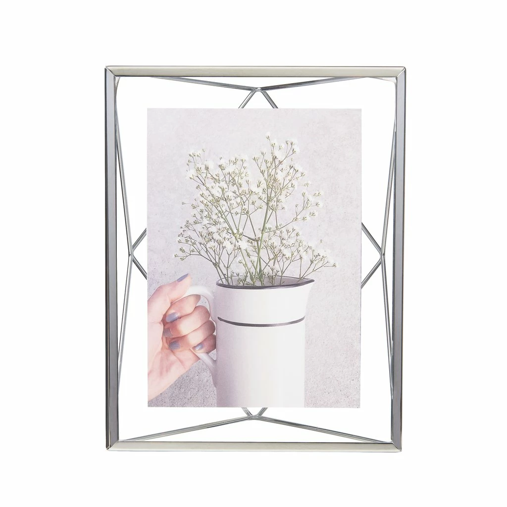 Umbra 5 x 7 Chrome Prisma Photo Frame 3 Umbra 5 x 7 Chrome Prisma Photo Frame