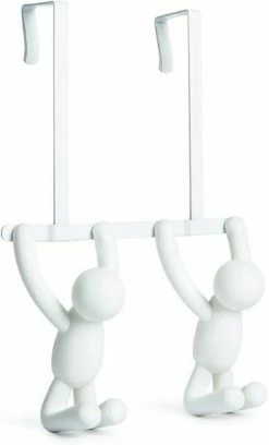 Umbra Over The Door Double Buddy White 7 Umbra Over The Door Double Buddy White
