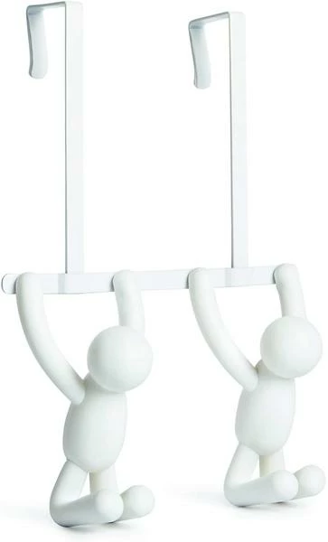 Umbra Over The Door Double Buddy White 5 Umbra Over The Door Double Buddy White