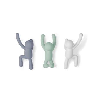 Umbra Buddy Hooks Light Multicoloured 5 Umbra Buddy Hooks Light Multicoloured