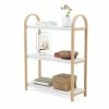 Umbra Bellwood 3 Tier Freestanding Shelf | White Natural 2 Umbra Bellwood 3 Tier Freestanding Shelf | White Natural