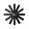 Umbra Black Ribbon Wall Clock 2 Umbra Black Ribbon Wall Clock