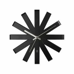 Umbra Black Ribbon Wall Clock