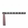 Umbra Driftwood & Nickel Flip 8 Wall Mounted Coat Hooks 1 Umbra Driftwood & Nickel Flip 8 Wall Mounted Coat Hooks