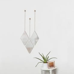 Umbra Set of 3 Copper Dima Wall Mirrors