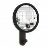 Umbra Hub Mirror Wall Hook in Walnut and Black 1 Umbra Hub Mirror Wall Hook in Walnut and Black